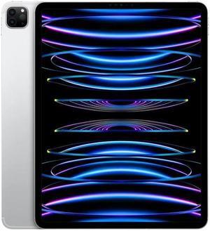 Apple iPad Pro 6 (6th Gen) 256GB - Wi-Fi + Cellular - 12.9" - Silver - (2022) - Very Good Condition