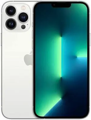 Apple iPhone 13 Pro Max 128GB Fully Unlocked Verizon T-Mobile AT&T 5G (2021) - Silver - Very Good Condition