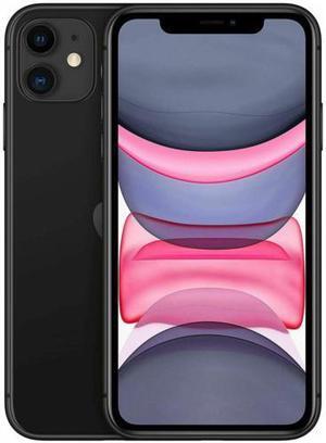 Apple iPhone 11 256GB Fully Unlocked Verizon T-Mobile AT&T 4G LTE (2019) - Black - Good Condition