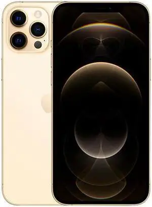 Apple iPhone 12 Pro Max 512GB Fully Unlocked Verizon T-Mobile AT&T 5G (2020) - Gold - Good Condition