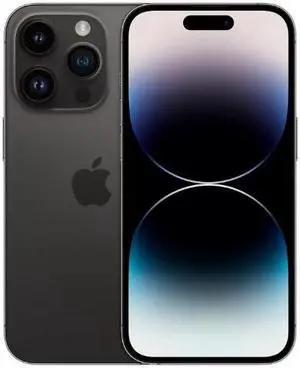 Apple iPhone 14 Pro Max 128GB Fully Unlocked Verizon T-Mobile AT&T 5G (2022) - Black - Very Good Condition
