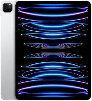 Apple iPad Pro 6 (6th Gen) 128GB - Wi-Fi + Cellular - 12.9" - Silver - (2022) - Excellent Condition