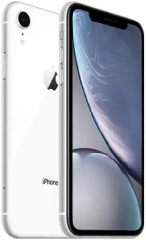 Apple iPhone XR 128GB Fully Unlocked Verizon T-Mobile AT&T 4G LTE (2018) - White - Good Condition