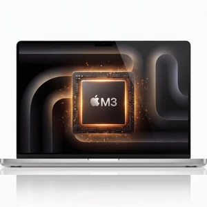 Apple MacBook Pro 14" (2023) Apple M3 8-Core CPU 10-Core GPU 8GB RAM 512GB SSD Silver MR7J3LL/A - Good Condition Apple MacBook Pro 14" (2023) Apple M3 8-Core CPU 10-Core GPU 8GB RAM 512GB SSD Silver MR7J3LL/A - Good Condition