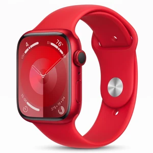 Apple Watch Series 9 45mm GPS Red Aluminum Case with Red Sport Band - Good Condition Apple Watch Series 9 45mm GPS Red Aluminum Case with Red Sport Band - Good Condition