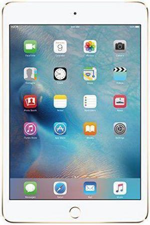 Apple iPad Mini 4th Gen 16GB Wi-Fi + 4G Cellular (Unlocked) - Gold