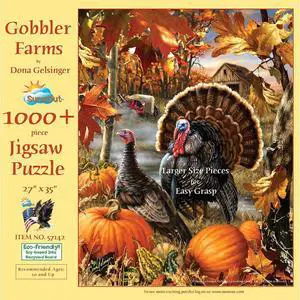 Gobbler Farms 1000 Piece Puzzle by SunsOut