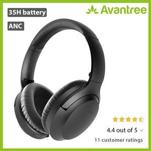 Avantree Aria Pro 2 Bluetooth Headphones with Mic for Computer, Noise  Filtering Microphone for Clear Calls, USB Adapter Plug & Play, Dual Link  for PC & Phones, Active Noise Cancelling Wireless Headset 