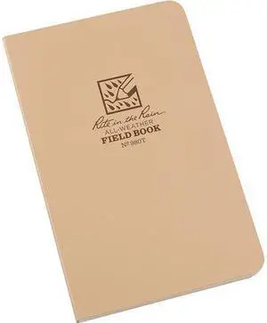 RITE IN THE RAIN 980T Field Book,Universal,4-5/8 x 7-1/4In.