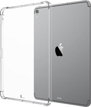 Luvvitt iPad Pro 11 Case CRYSTAL VIEW Flexible TPU Slim Back Cover 2018 - Clear