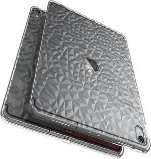 Luvvitt iPad Pro 11 Case CLEAR DIAMOND TPU Flexible Back Cover for 2018 - Clear