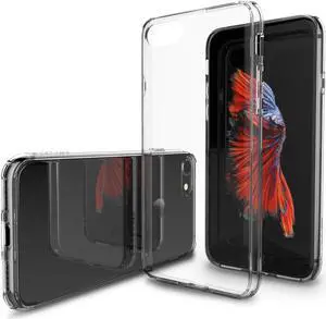 Luvvitt Clear View Hybrid Case for iPhone 8 - Crystal Clear