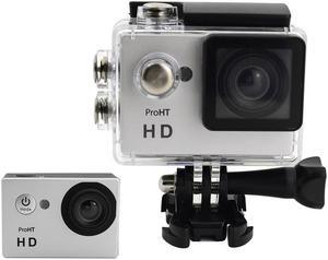 ProHT HD Action Camera, 2.0 LTPS LCD Screen, 720P, 90 Degree Wide Angle Lens, Waterproof, Sports Camera, 86304