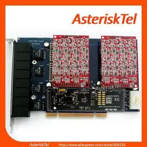 TDM800P with 8 FXO ports,with Echo Cancellation Hardware, Asterisk Card Issabel AsteriskNow,Freepbx,VitalPBX TDM800,tdm410p,for VoIP PBX SIP Phone Solution