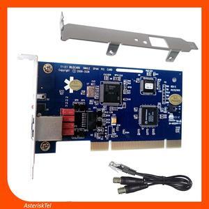 TE110P Asterisk Card ISDN PRI Card TE110 with 1 T1/E1  Port,T1 Card,ISDN Digital Board,Supports Freepbx Asterisk Issabel ,dahdi.vitalpbx,Free PBX,Isabel,Telephone System