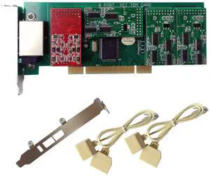 Asterisk Card TDM800P with 2 FXO+6 FXS ports,FXS FXO PCI Phone Voice Board Issabel , FreePBX ,Dahdi,Asterisk,Free PBX Asterisk Business VoIP Telephone System Compatible with TDM800 TDM400P TDM410P Asterisk Card TDM800P with 2 FXO+6 FXS ports,FXS FXO PCI Phone Voice Board Issabel , FreePBX ,Dahdi,Asterisk,Free PBX Asterisk Business VoIP Telephone System Compatible with TDM800 TDM400P TDM410P
