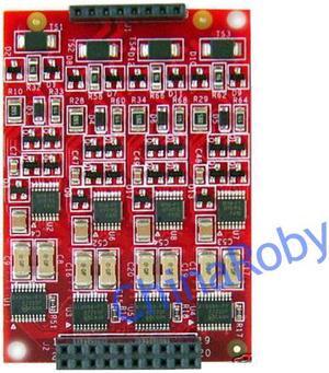 X400M Quad FXO Module,4 Port FXO daughter card For TDM800P AEX800 TDM2400P ... Supports 4 FXO Channels