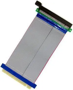 PCIe Robbin Riser Cable Extender Extension Cable,PCI Express 16x (PCI-E 16x ) for 1U 2U Small Case