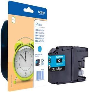 Brother LC-125XLC Ink cartridge cyan, 1.2K pages, 8ml