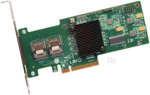 LSI MegaRAID Internal  Low-Power SATA/SAS 9240-8i 6Gb/s PCI-Express 2.0 RAID Controller Card, Single--Avago Technologies