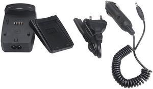 LVSUN Multi-function EN-EL14 EN EL14 ENEL14 Battery Charger with Car Adapter USB Port for Nikon D5200 D5100 D3100 D3200 P7100 P7000