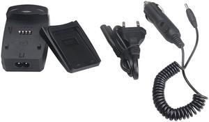 LVSUN DMW-BCM13E DMW-BCM13 DMW BCM13 Camera Battery Charger With Car Adapter USB Port For Panasonic DMC-TS5 DMC-FT5 DMC-TZ40 DMC-ZS30 DMC-ZS35