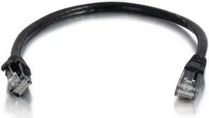 C2G 00735 Cat6a Cable - Snagless Unshielded Ethernet Network Patch Cable, Black (15 Feet, 4.57 Meters)