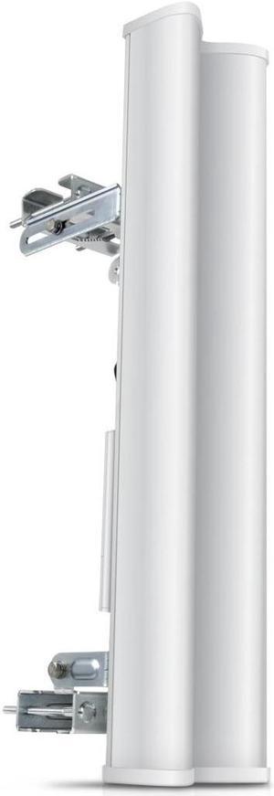 Ubiquiti 2x2 MIMO BaseStation Sector Antenna - Range - UHF - 2.30 GHz to 2.70 GHz - 16 dBi - Base Station - Sector