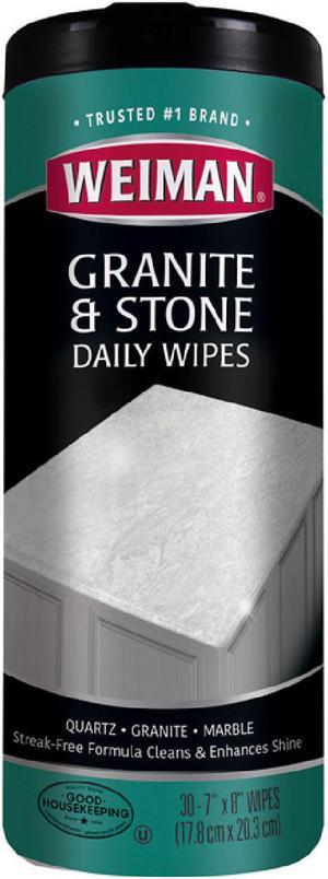 Weiman 94 Granite And Natural Stone Daily Cleaner, 30 Count
