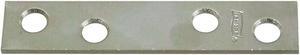 National Catalog 118 3 In. x 5/8 In. Zinc Steel Mending Brace (4-Count) N114355