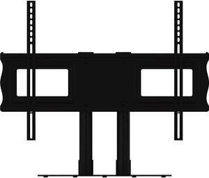 Single desktop stand for 32" to 55" displays