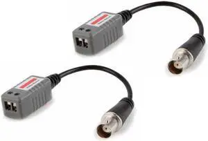 BattleBorn 1-Ch Passive Video Transceiver Balun 2-Pack
