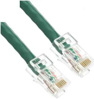 10ft Cat5e Ethernet Network Cord, UTP, RJ45, Patch, Green