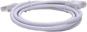 BattleBorn 5 Foot CAT6 Ethernet Network Patch Cable Premium (White)