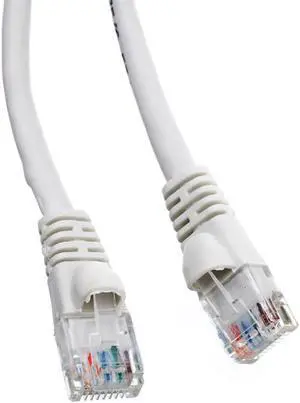 Battleborn 100ft Cat5e RJ45 Ethernet Network Cable (White)