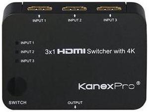 KanexPro  SWHD3X14K  3x1 4K HDMI Switcher