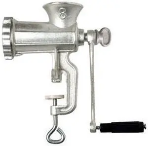 Chard No8 Cast Iron Hand Grinder, Silver HG-8