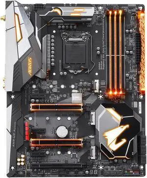 GIGABYTE Z370 AORUS Gaming 5 (Intel LGA1151/ Z370/ ATX/ 3xM.2/Onboard AC WIFI /RGB Fusion/Fan Stop /SLI / Motherboard)