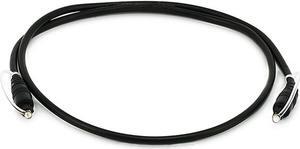 Monoprice S/PDIF (Toslink) Digital Optical Audio Cable - 3 Feet, For TV, PlayStation, Home Theater, PS4, Xbox, Sound Bar