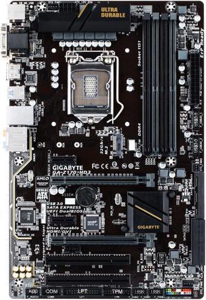 Gigabyte LGA 1151 Z170 HDMI 2-Way CrossFire ATX DDR4 Motherboards GA-Z170-HD3