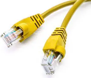 BattleBorn 10 Foot CAT6 Ethernet Network Patch Cable Premium (Yellow) BB-C6MB-10YEL