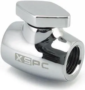 XSPC Ball Valve G1/4 (Chrome)" XSPC Ball Valve G1/4 (Chrome)"