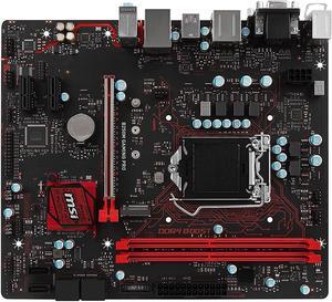 MSI Gaming Intel B250 LGA 1151 micro-ATX Motherboard with Gaming Mouse