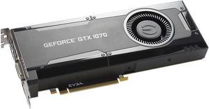 Refurbished EVGA GeForce GTX 1070 8GB GDDR5 DX12 OSD Support PXOC Graphics Card