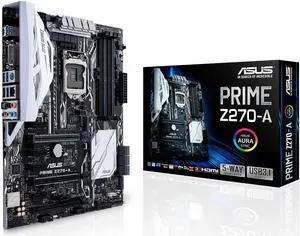 ASUS PRIME Z270-A LGA1151 DDR4 DP HDMI DVI M.2 USB 3.1 Z270 ATX Motherboard