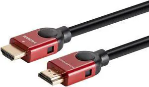 MonoPrice 9302 Select Metallic Series High Speed HDMI Cable with Ethernet, 3ft