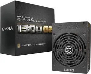 EVGA SuperNOVA 1300 G2 80+ GOLD, 1300W Fully Modular SLI and Crossfire Ready 10 Year Warranty Power Supply 120-G2