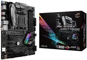 ASUS ROG STRIX B350-F GAMING AMD Ryzen AM4 DDR4 M.2 USB 3.1 ATX B350