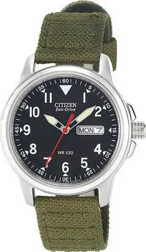 Men's Green Citizen Eco Drive Watch BM8180-03E Men's Green Citizen Eco Drive Watch BM8180-03E