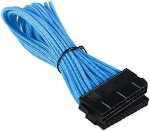 BattleBorn 24 Pin ATX Cable Cord Extension Premium Braided Adapter Teal